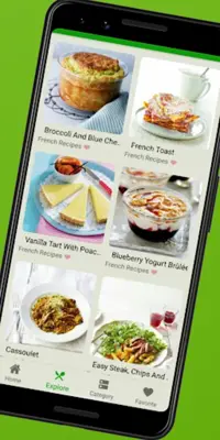 French Recipes android App screenshot 1